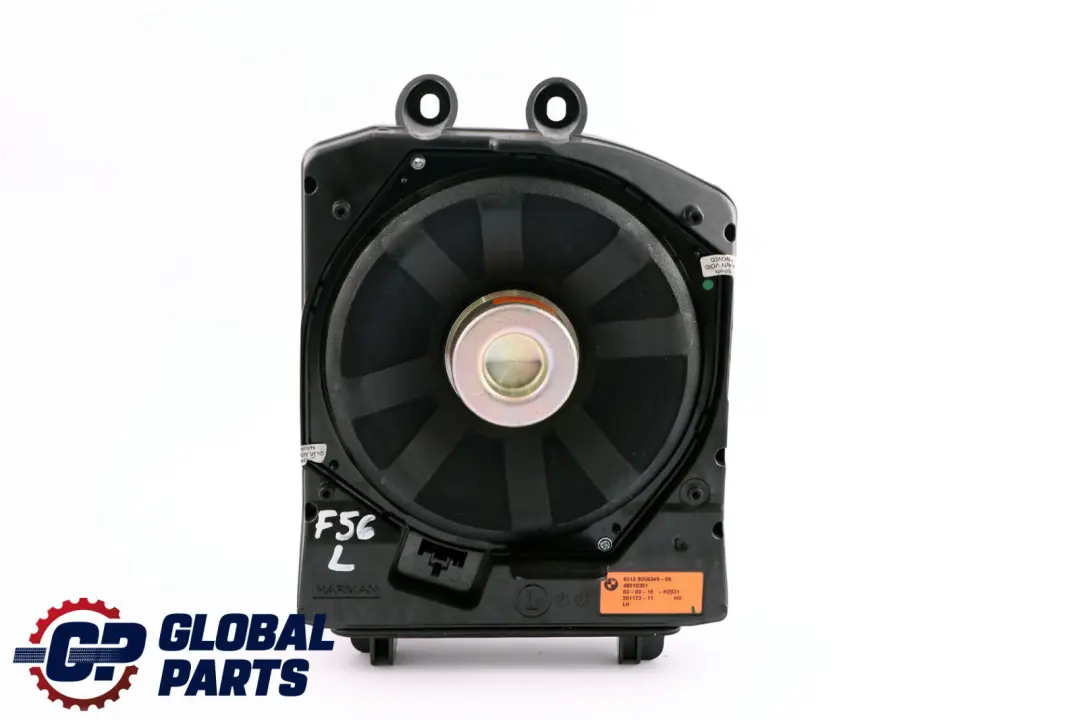 Harman Kardon Subwoofer Centrale Bassi HiFi Sinistro per Mini F55 F56 F57 con numero di parte 9256349 Mini F55 F56 F57 Harman Kardon Subwoofer Centrale Bassi HiFi Sinistro - SKU 9256349 - Numero di parte 9256349