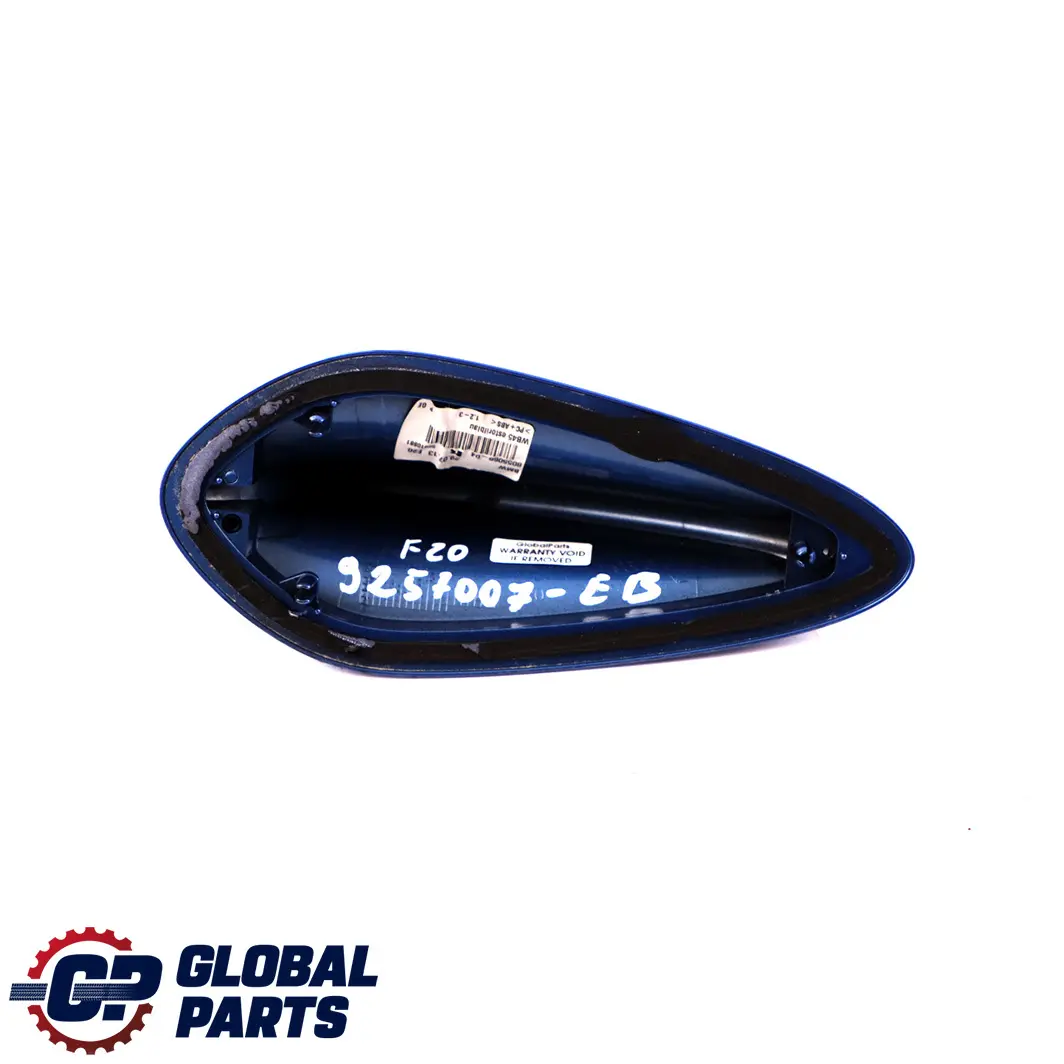 Empty Housing Roof Antenna Estoril Blau Metallic - B45 to BMW F20 F21 with Part number 9257007 BMW F20 F21 Empty Housing Roof Antenna Estoril Blau Metallic - B45 - SKU 9257007-EB - Part number 9257007