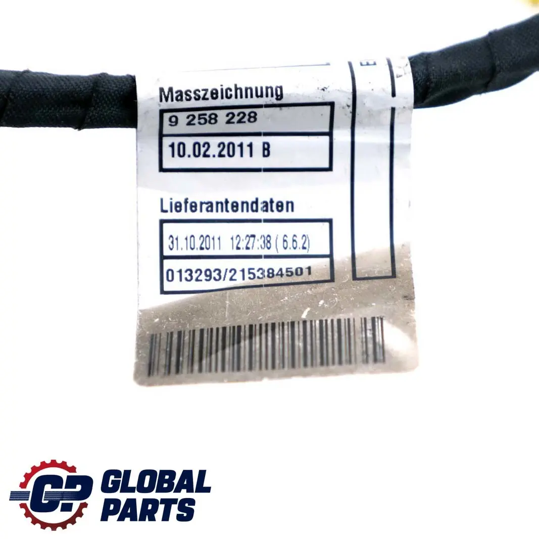 BMW 1 3 4 Series F20 F30 F32 Seat Wiring Loom Electric Harness 9258228 - SKU 9258231 - Part number 9258231