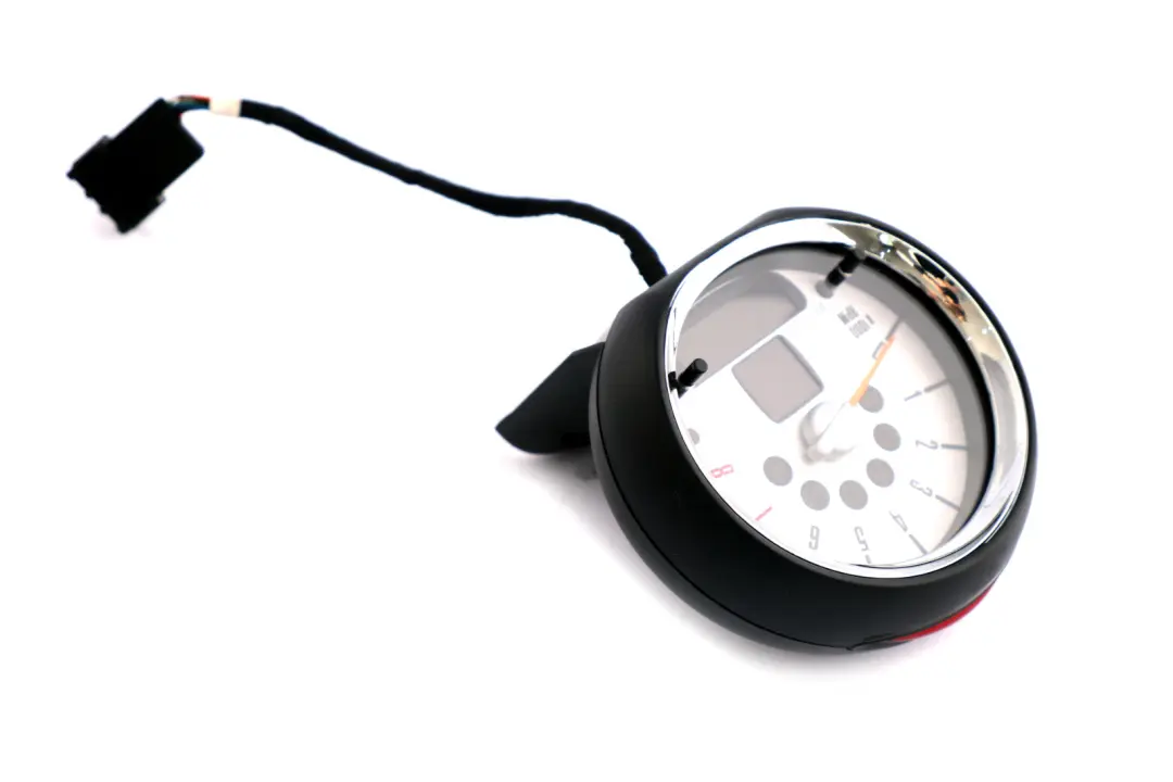 Tacómetro Cuentarrevoluciones Cromo para Mini Cooper R56 R57 R59 con número de pieza 9260584 Mini Cooper R56 R57 R59 Tacómetro Cuentarrevoluciones Cromo - SKU 9260584 - Número de pieza 9260584
