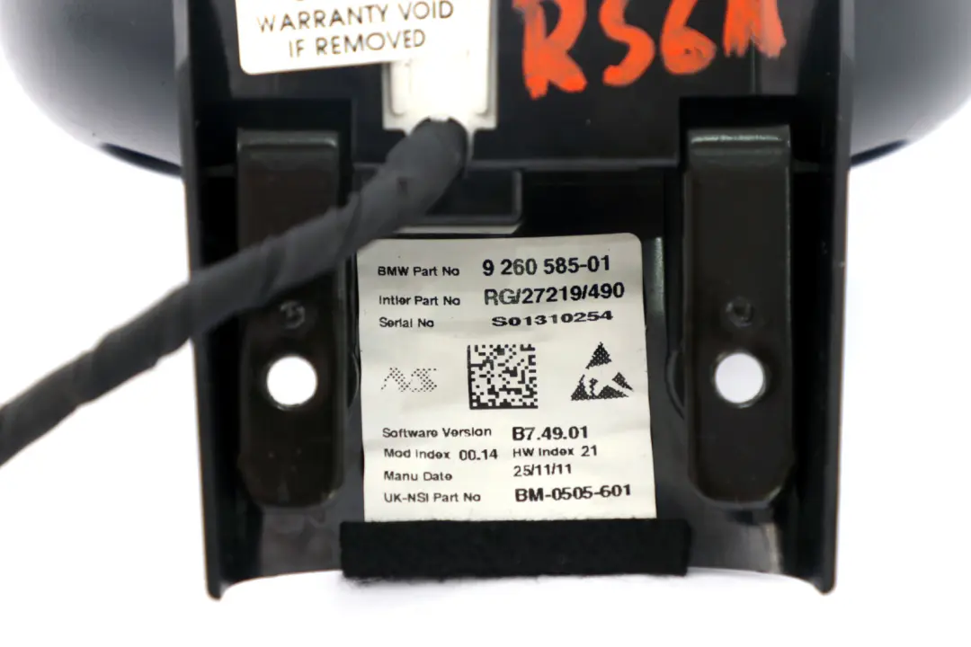 Mini Cooper R55 R56 LCI R58 R60 Tachymetre Jauge Compte Tours - SKU 9260585 - Numéro de pièce 9325822