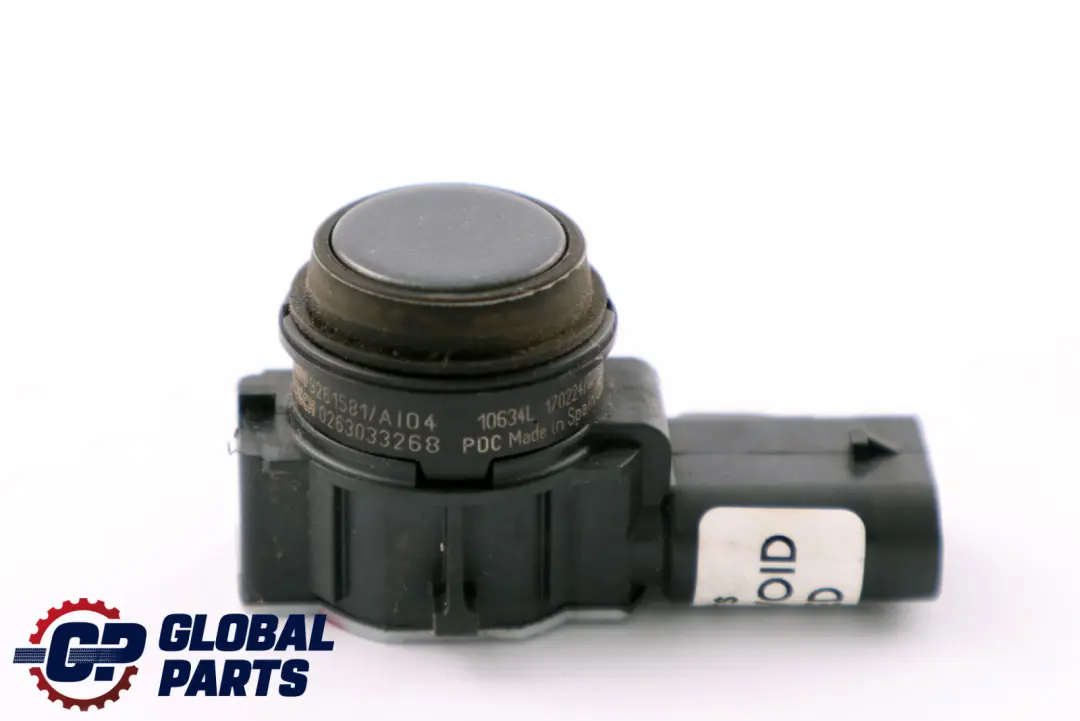 BMW F20 F22 F30 Sensor Aparcamiento Ultrasonico PDC Mineralgrau Gris - SKU 9261581 - Número de pieza 9261581