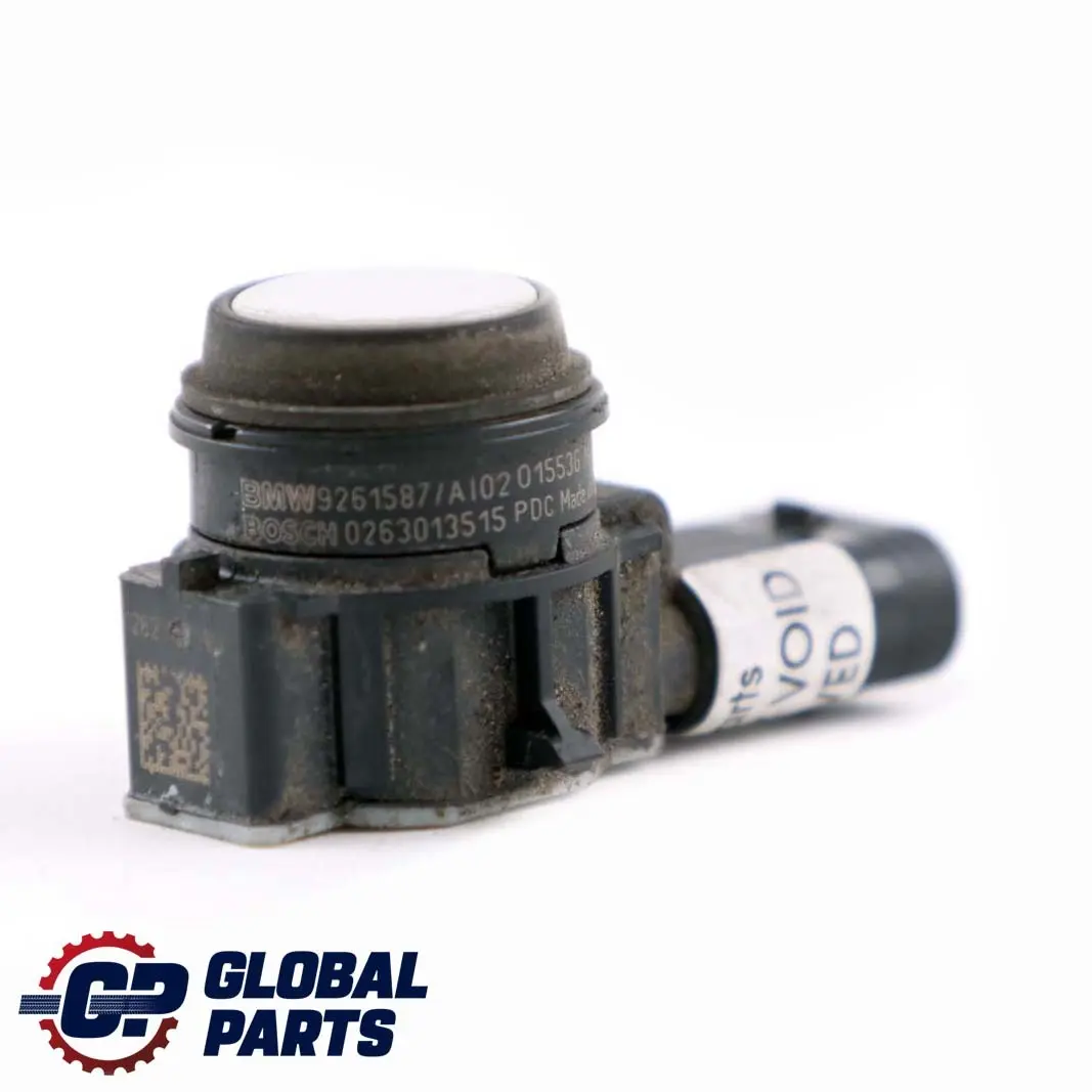 Sensor PDC Ultrasónico Delantero Alpino Blanco - 300 para BMW F20 F21 F30 F31 con número de pieza 9261587 BMW F20 F21 F30 F31 Sensor PDC Ultrasónico Delantero Alpino Blanco - 300 - SKU 9261587 - Número de pieza 9261587