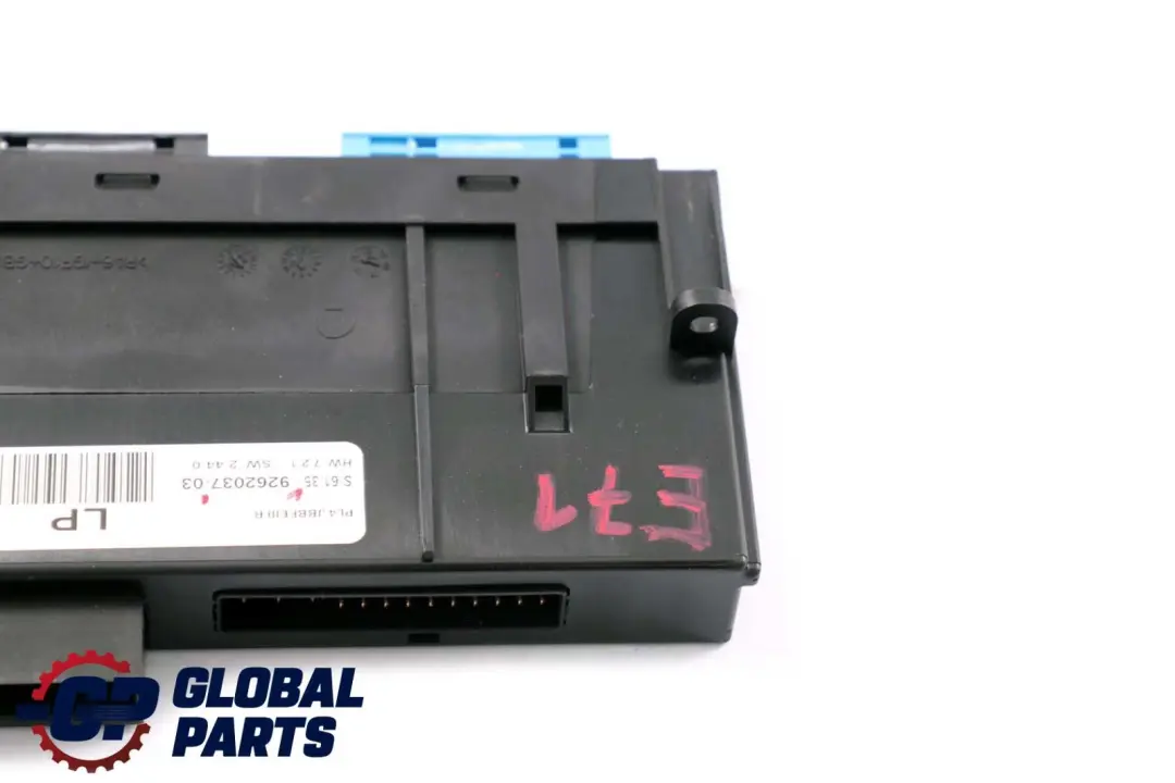 ECU Body Control Module Anschlussdose JBBFEIIIR LP für BMW X6 er E71 mit Teilenummer 9262037 BMW X6 er E71 ECU Body Control Module Anschlussdose JBBFEIIIR LP - SKU 9262037 - Teilenummer 9262037