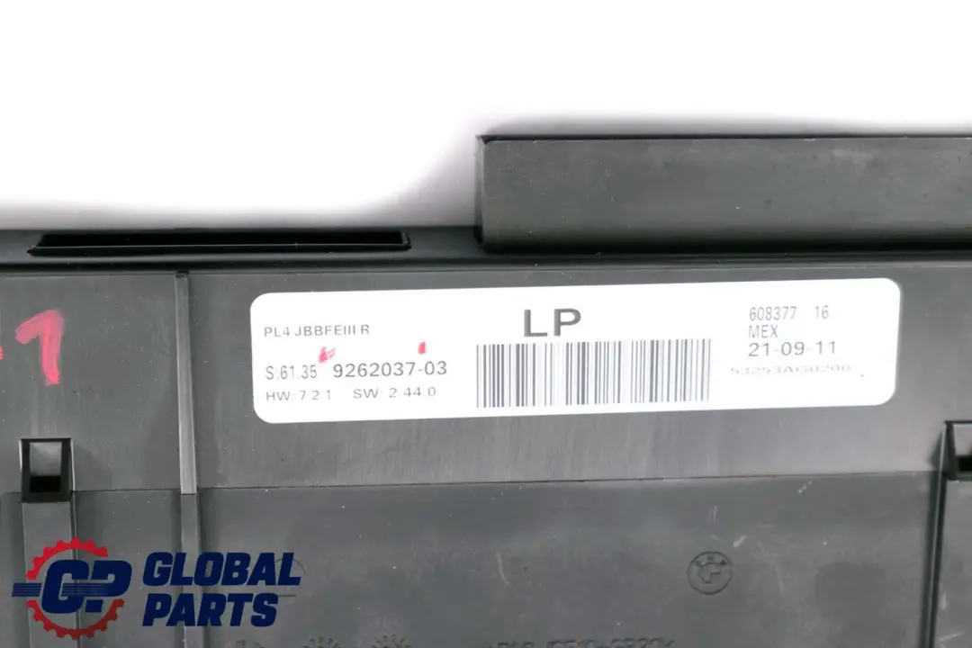 ECU Body Control Module Junction Box JBBFEIIIR LP to BMW X6 Series E71 with Part number 9262037 BMW X6 Series E71 ECU Body Control Module Junction Box JBBFEIIIR LP - SKU 9262037 - Part number 9262037