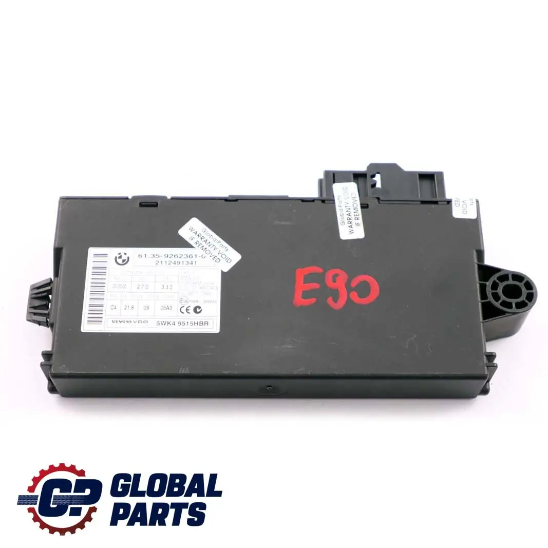 Moduł Sterownik CAS3 do BMW E60 E81 E87 E90 E91 E92 E93 o numerze 9262361 BMW E60 E81 E87 E90 E91 E92 E93 Moduł Sterownik CAS3 - SKU 9262361 - Numer Części 9262361