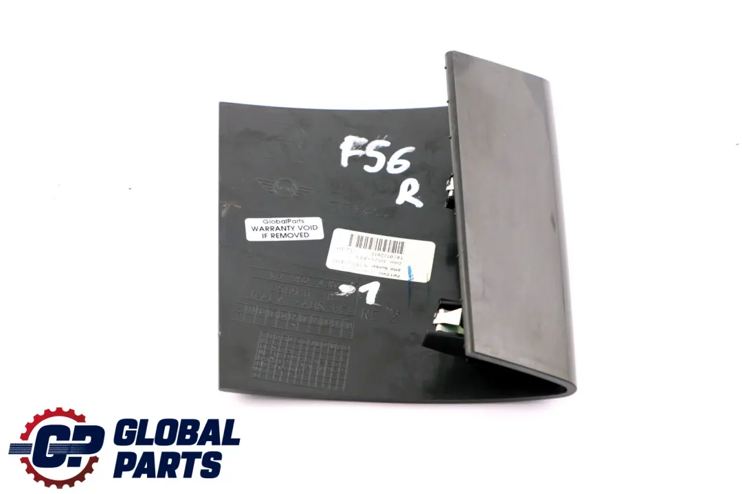 BMW Mini F55 F56 1 Rivestimento Tubo Inferiore Pannello Anteriore Destra - SKU 9262436-1 - Numero di parte 9262436