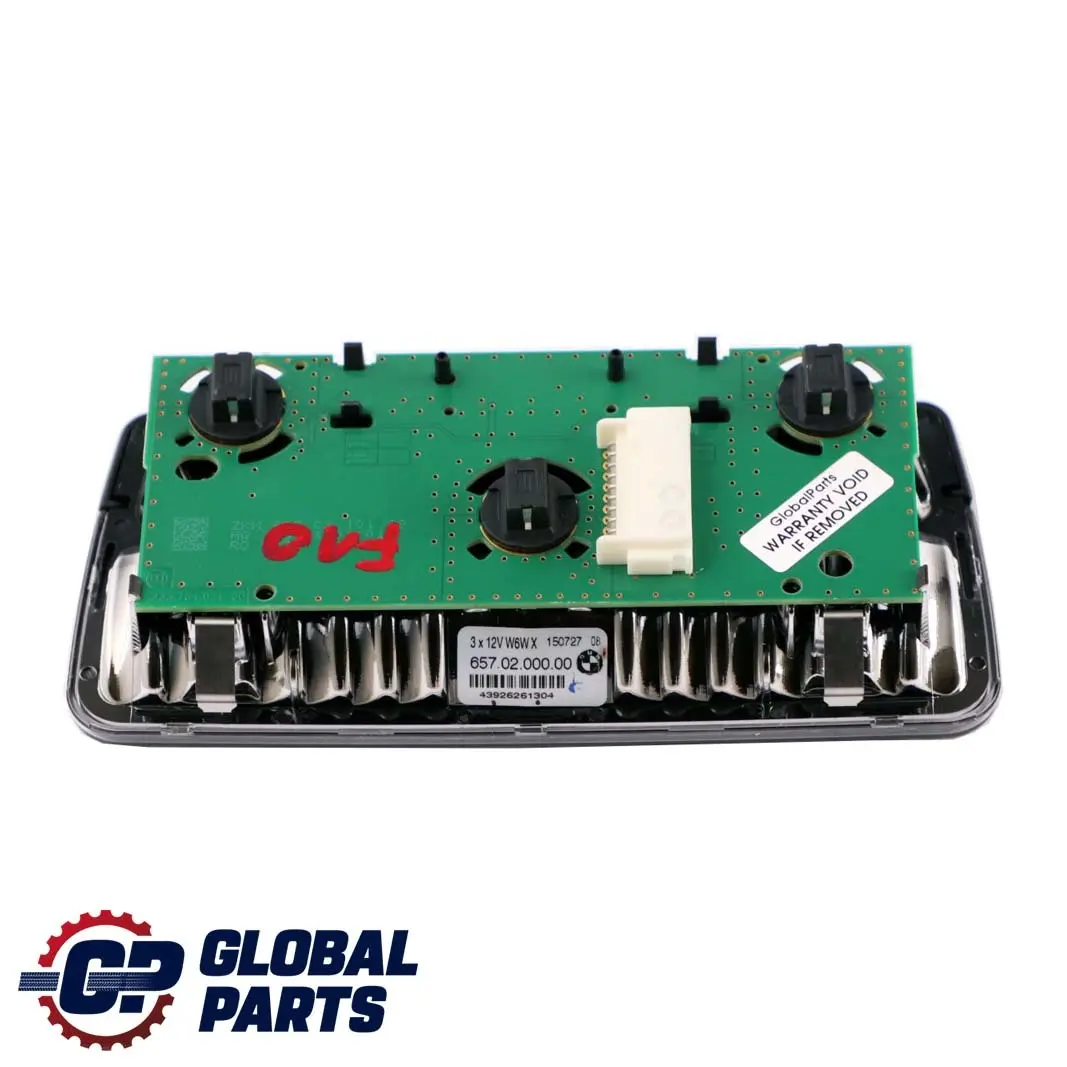 Lámpara De Luz De Techo Interior Trasera para BMW F01 F02 F10 F11 LCI F25 F26 con número de pieza 9262613 BMW F01 F02 F10 F11 LCI F25 F26 Lámpara De Luz De Techo Interior Trasera - SKU 9262613 - Número de pieza 9262613