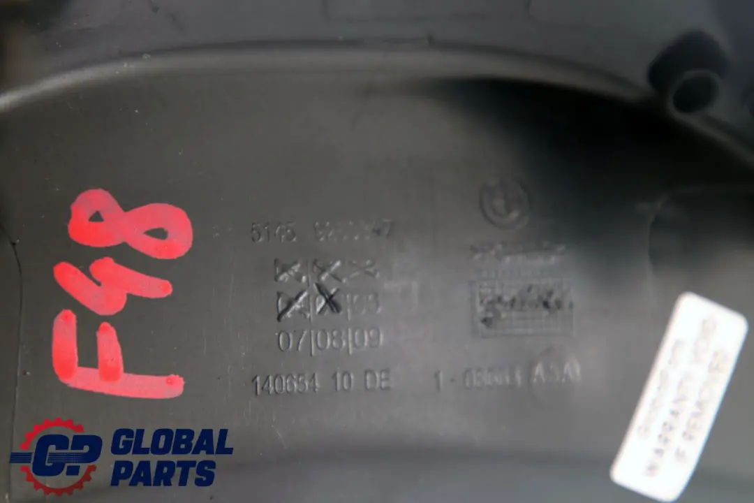 Copri Pannello Di Rivestimento Della Colonna Sterzo Top Nero per BMW X1 F48 con numero di parte 9263347 BMW X1 F48 Copri Pannello Di Rivestimento Della Colonna Sterzo Top Nero - SKU 9263347 - Numero di parte 9263347