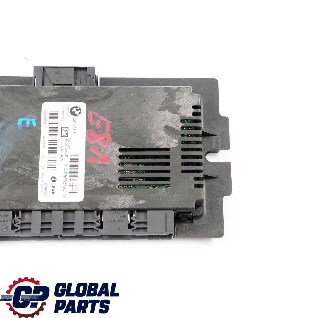 BMW 1 Series E81 Footwell ECU Light Control Module Basis PL2 FRM3R Lear - SKU 9263793 - Part number 9263793