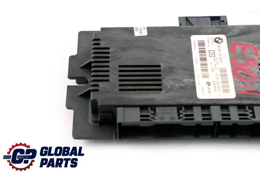 BMW E90 LCI ECU Módulo De Luz De Pies FRM3R Led Trasero Base - SKU 9263800 - Número de pieza 9263800