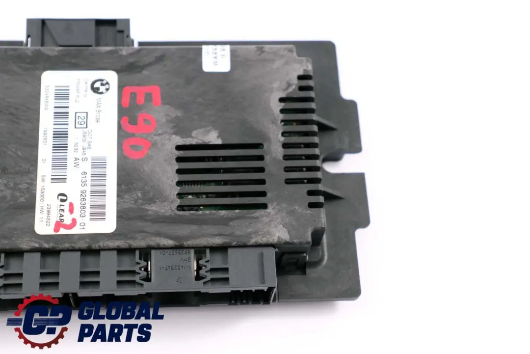 BMW E90 Max Brose Espacio para los pies Luz Módulo Control Unidad FRM3R - SKU 9263803-2 - Número de pieza 9263803