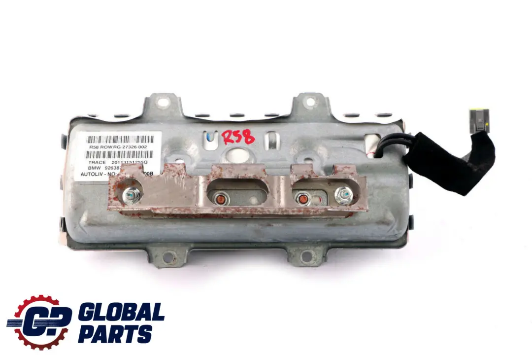 Airbag Lado Pasajero Salpicadero para Mini Cooper R58 R59 con número de pieza 9263876 Mini Cooper R58 R59 Airbag Lado Pasajero Salpicadero - SKU 9263876 - Número de pieza 9263876