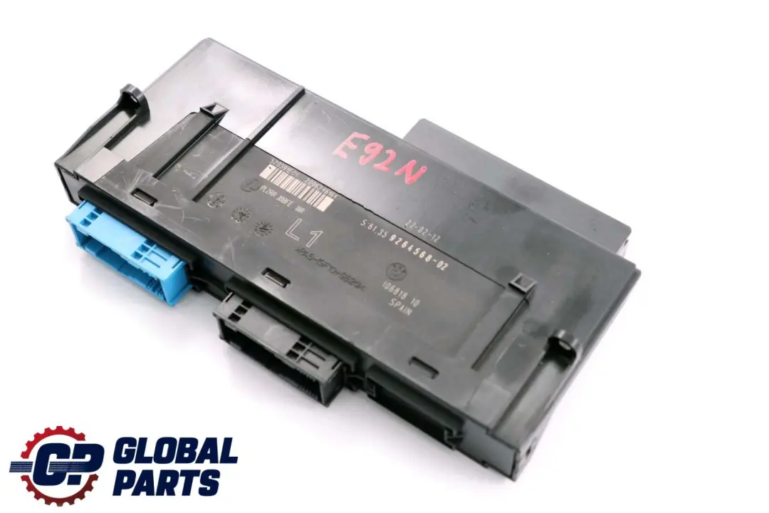 BMW E92 LCI Body Control Module Unit PL2RR JBBFE IIIR L1 - SKU 9264568 - Part number 9264568