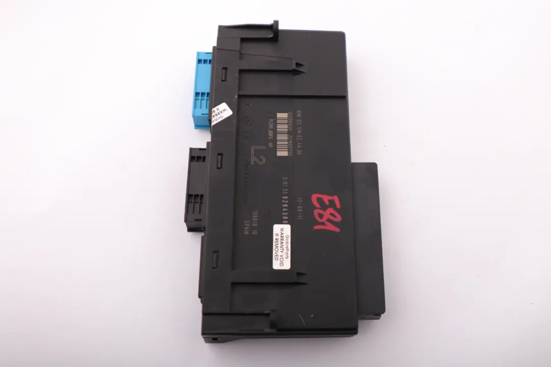 Body Control Module L2 6135 to BMW 1 Series E81 with Part number 9264569 BMW 1 Series E81 Body Control Module L2 6135 - SKU 9264569 - Part number 9264569