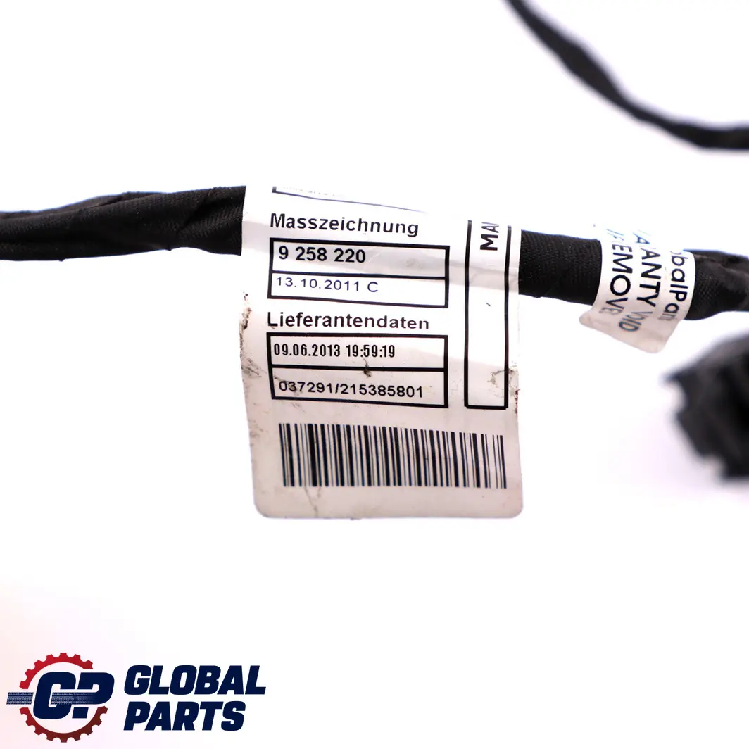 Wiring Loom Cable Seat Driver Side Front Right O/S Set to BMW 1 Series F20 with Part number 9264634 BMW 1 Series F20 Wiring Loom Cable Seat Driver Side Front Right O/S Set - SKU 9264634 - Part number 9264634