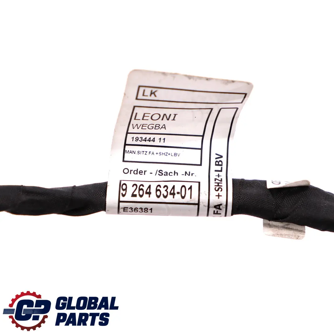 BMW 1 Series F20 Wiring Loom Cable Seat Driver Side Front Right O/S Set - SKU 9264634 - Part number 9264634
