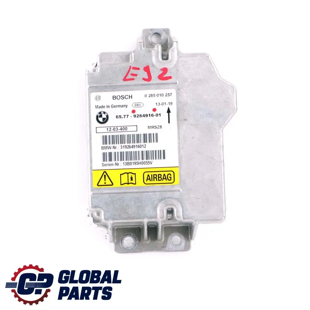 BMW E82 E88 E92 E93 LCI Sicher Heits Informations Modul Ohne Unfall - SKU 9264916 - Teilenummer 9264916