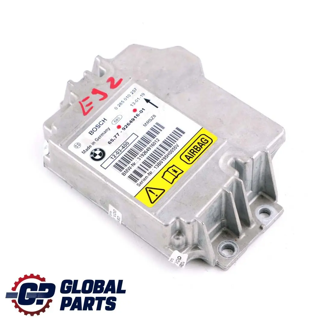 BMW E82 E88 E92 E93 LCI Sicher Heits Informations Modul Ohne Unfall - SKU 9264916 - Teilenummer 9264916