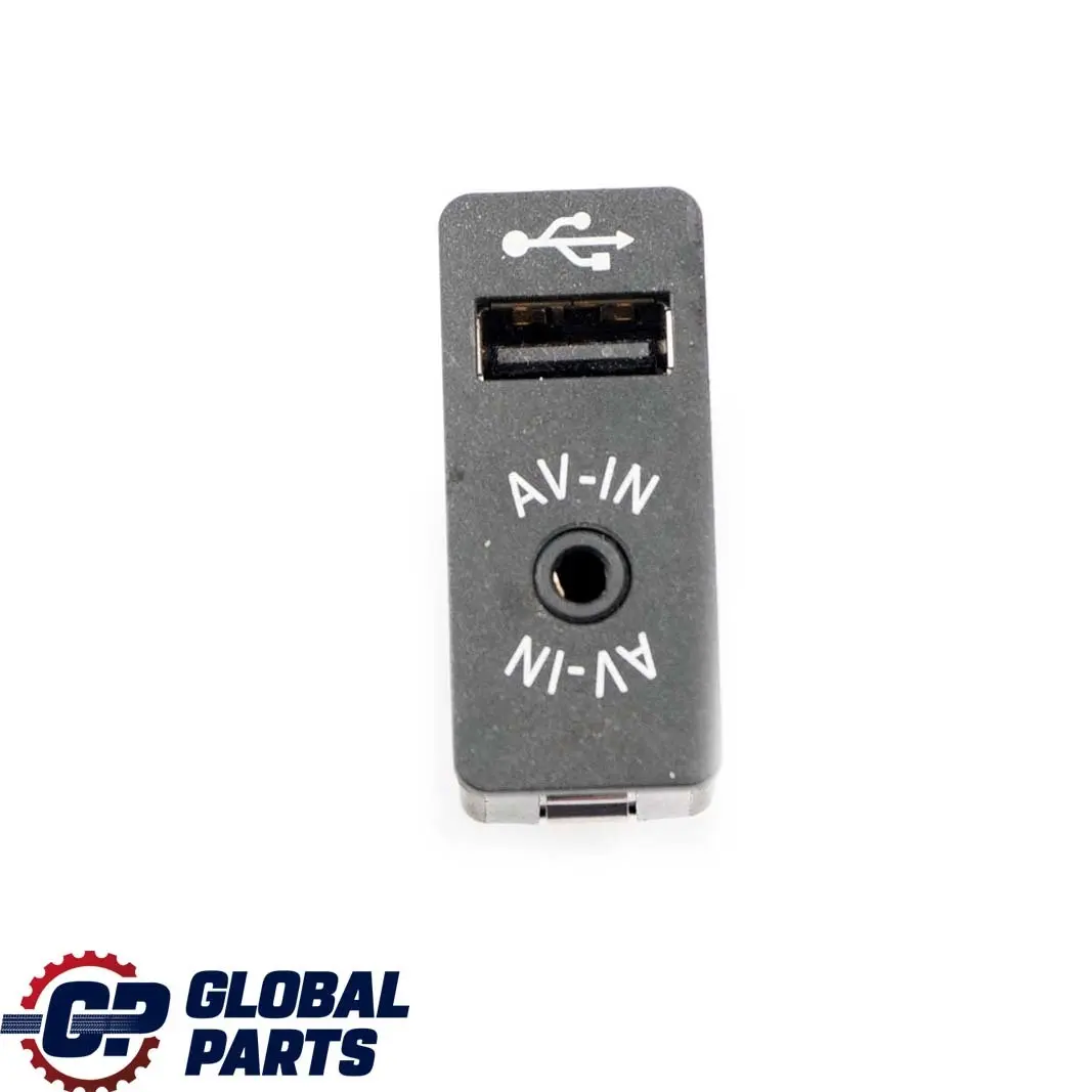Enchufe USB/AV-IN para Mini Cooper One R55 R56 R57 LCI R60 con número de pieza 9264966 Mini Cooper One R55 R56 R57 LCI R60 Enchufe USB/AV-IN - SKU 9264966 - Número de pieza 9264966