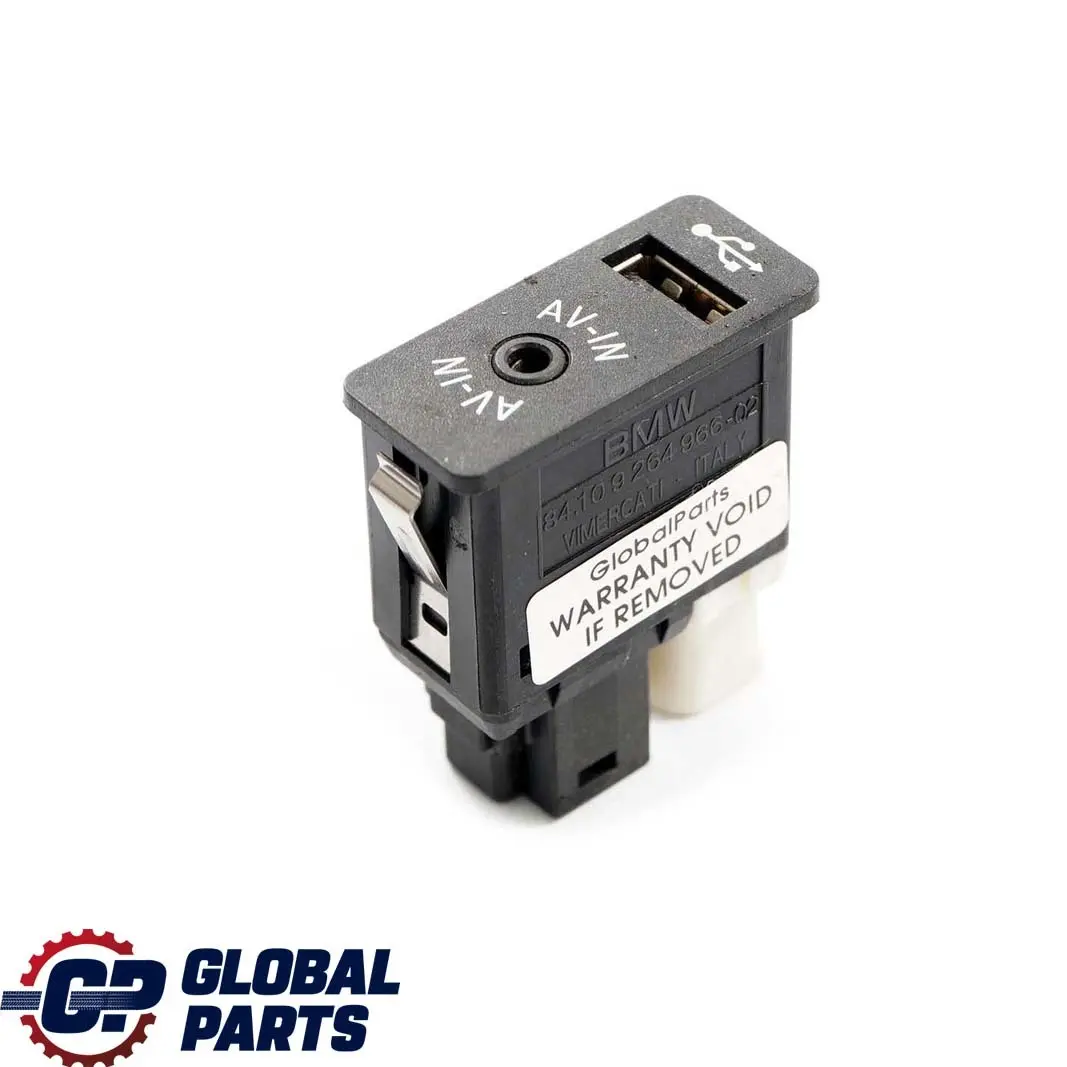 Mini Cooper One R55 R56 R57 LCI R60 USB/AV-IN Socket Plug - SKU 9264966 - Numéro de pièce 9264966
