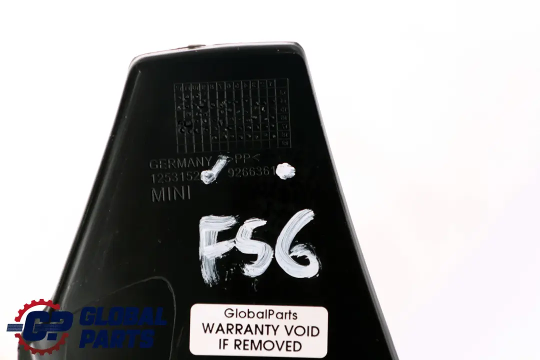 Mini Cooper F55 F56 Fussblende Mittelarmlehne Vorn Schwarz - SKU 9266361 - Teilenummer 9266361