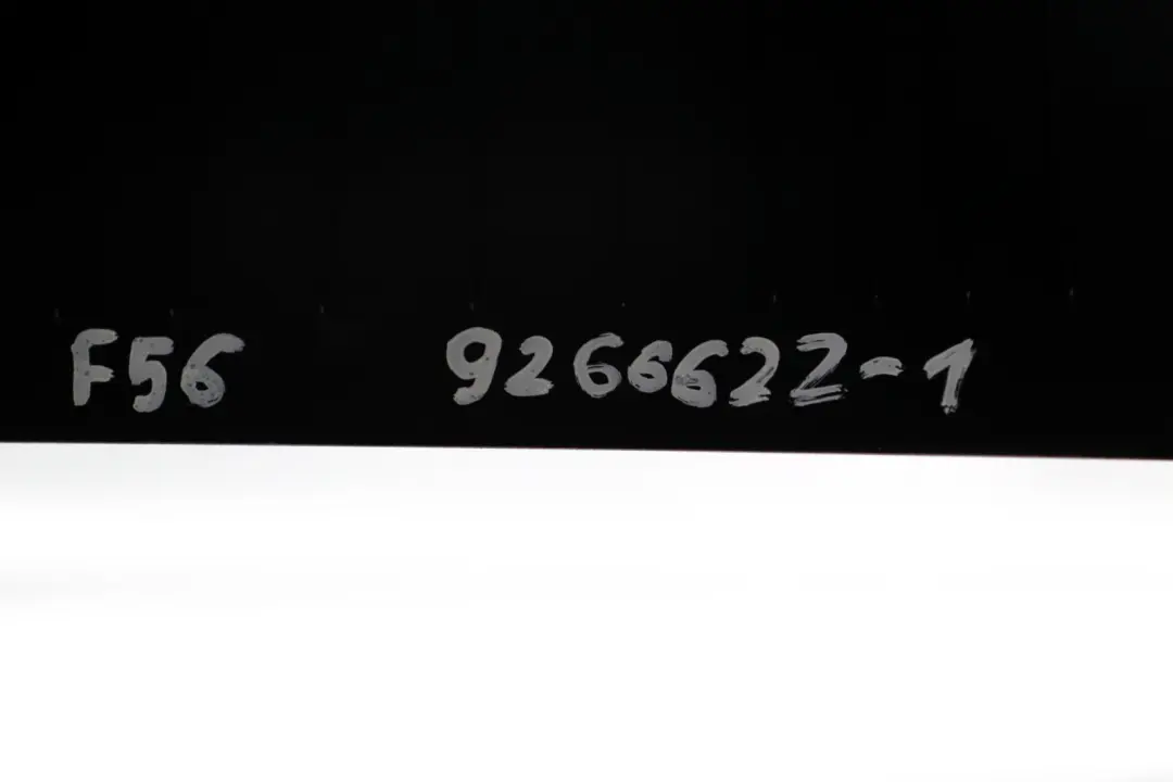 Mini Cooper F55 F56 F57 1 Centre Console Schwarz Black - SKU 9266622-1 - Part number 9266622