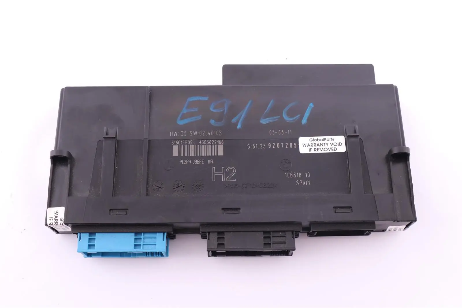 BMW E91 LCI ECU Modulo Controllo Corpo Scatola di Giunzione H2 9267205