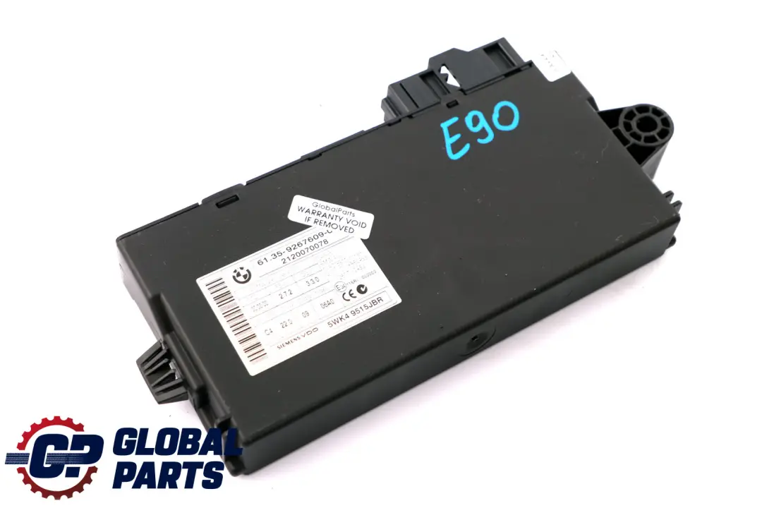 BMW E60 E87 E90 CAS 3 ECU Unità di controllo Modulo di lettura chiave - SKU 9267609 - Numero di parte 9267609