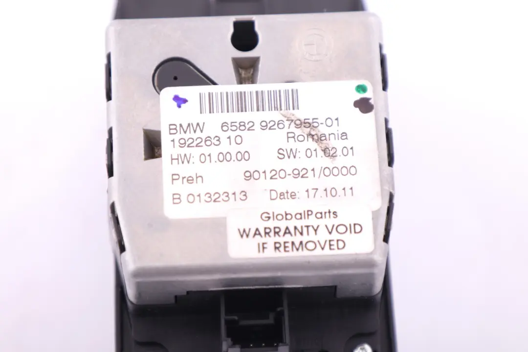 Controller iDrive BMW F20 F30 Unità Multimediale Pomello Interruttore  - SKU 9267955 - Numero di parte 9267955