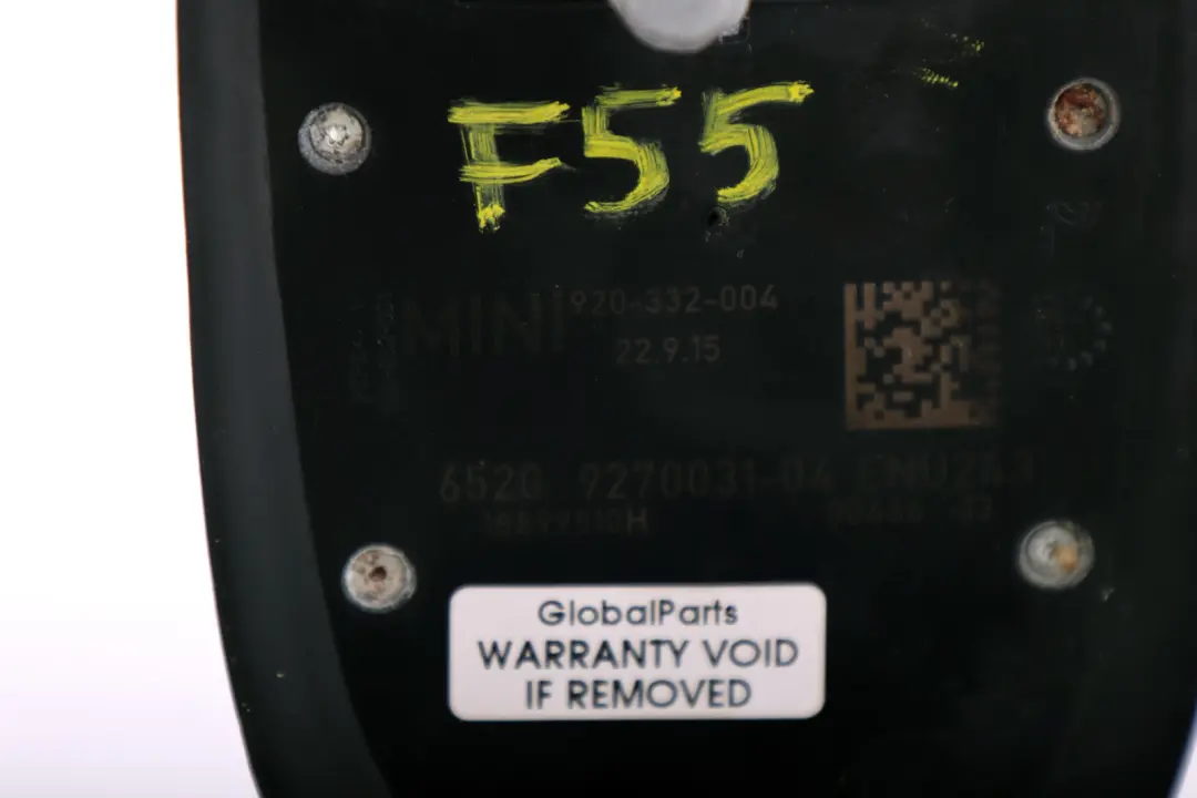 Mini Cooper F55 F56 Dachantenne Basiseinheit FM/GPS/TEL/DAB - SKU 9270031 - Teilenummer 9270031