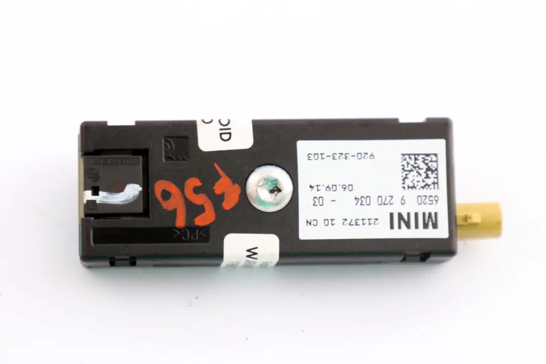 Antenne Arrière Amplificateur DAB pour MINI Cooper One F55 F56 F57 à propos du numéro de pièce 9270034 MINI Cooper One F55 F56 F57 Antenne Arrière Amplificateur DAB - SKU 9270034 - Numéro de pièce 9270034