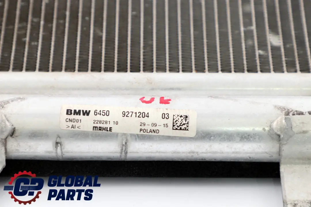 Condensateur Air Conditionné Avec Dessiccateur Con Radiateur pour Mini Cooper F55 F56 à propos du numéro de pièce 9271204 Mini Cooper F55 F56 Condensateur Air Conditionné Avec Dessiccateur Con Radiateur - SKU 9271204 - Numéro de pièce 9271204