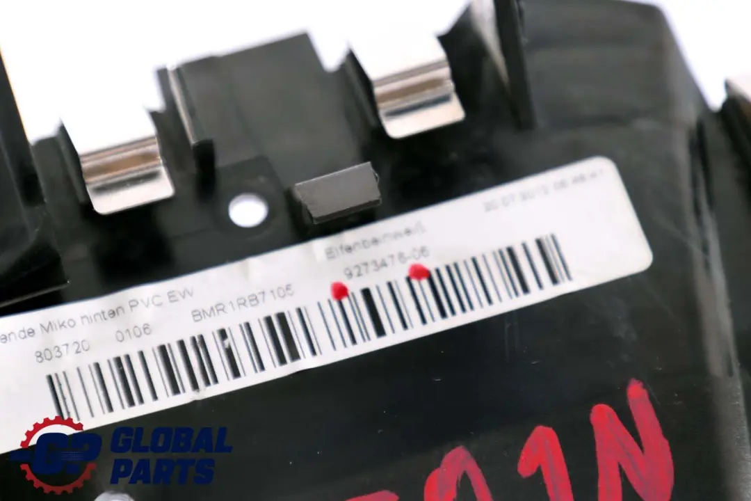 Centre Console Mount Holder Bracket to BMW 7 Series F01 F02 F03 LCI with Part number 9273476 BMW 7 Series F01 F02 F03 LCI Centre Console Mount Holder Bracket - SKU 9273476 - Part number 9273476