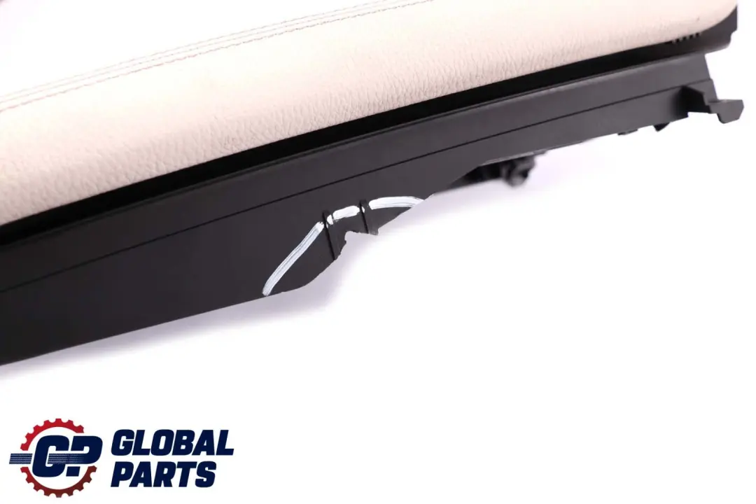 Centre Console Armrest Front Middle Leather White to BMW 7 Series F01 F02 F03 LCI with Part number 9273480 BMW 7 Series F01 F02 F03 LCI Centre Console Armrest Front Middle Leather White - SKU 9273480 - Part number 9273480