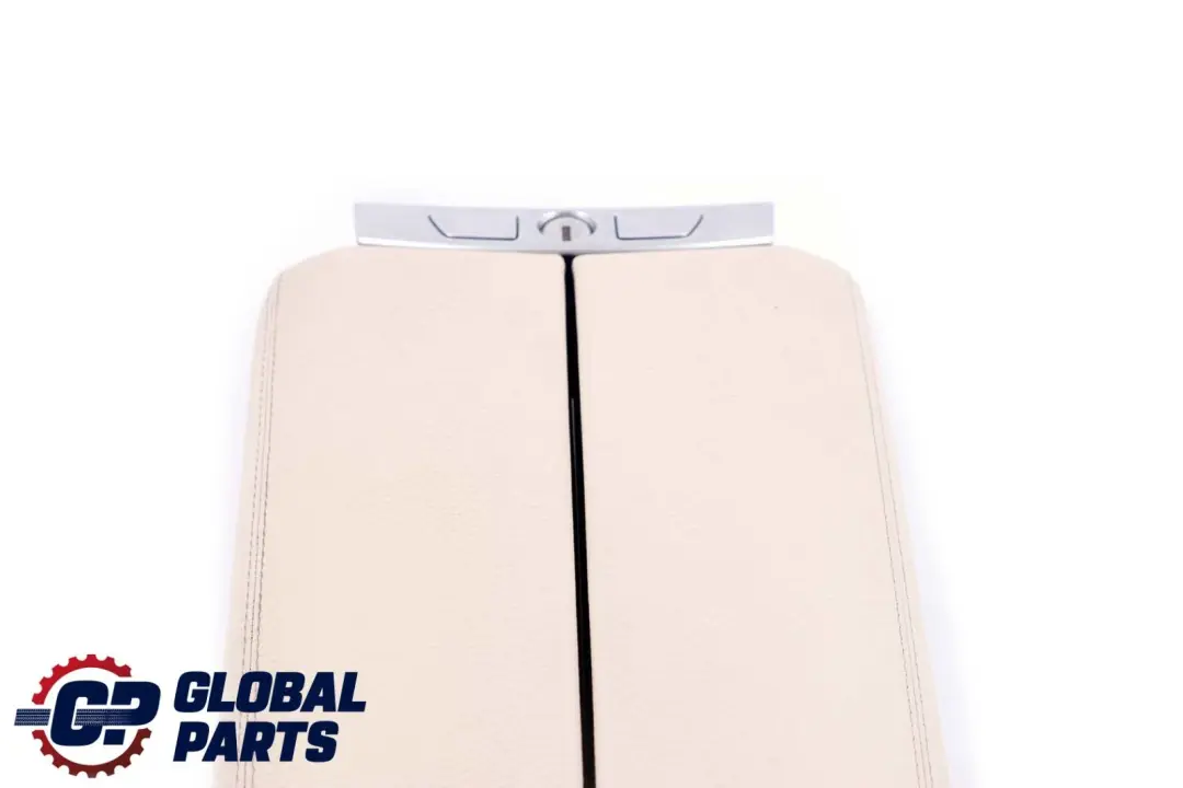 BMW 7 Series F01 F02 F03 LCI Centre Console Armrest Front Middle Leather White - SKU 9273480 - Part number 9273480