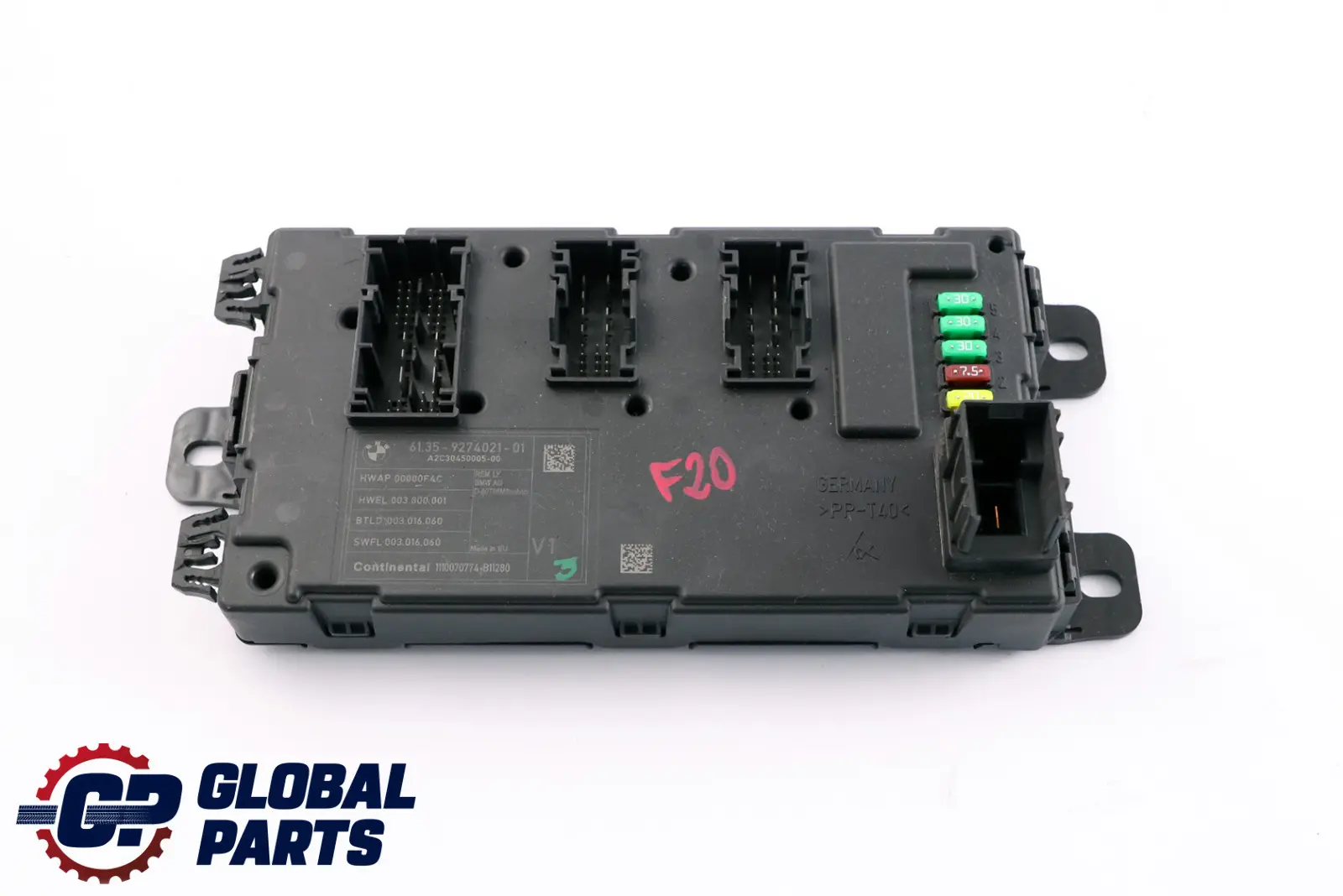 BMW F20 F21 F30 F31 F32 Módulo unidad control de la carrocería REM 9274021
