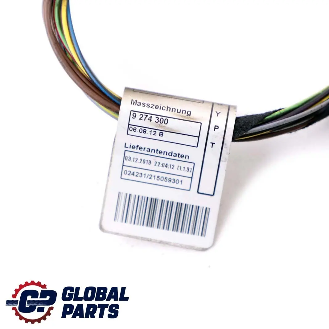 Wiring Loom Harness Cable to BMW 4 F32 with Part number 9274357 BMW 4 F32 Wiring Loom Harness Cable - SKU 9274357 - Part number 9274357