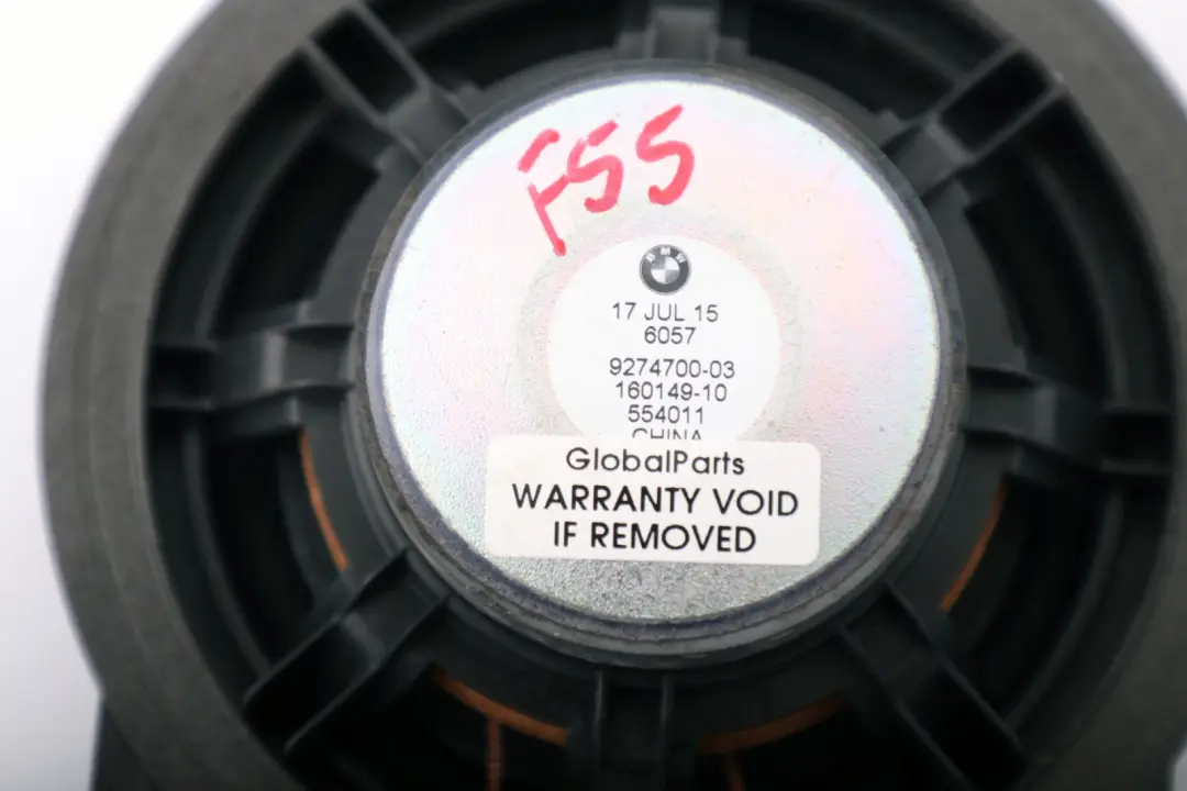 Lautsprecher Lautsprecher HiFi Mid Range für BMW F45 F46 Mini Cooper F55 F56 F57 mit Teilenummer 9274700 BMW F45 F46 Mini Cooper F55 F56 F57 Lautsprecher Lautsprecher HiFi Mid Range - SKU 9274700 - Teilenummer 9274700