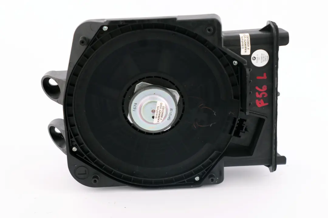 Central Bass Speaker Mini Cooper F55 F56 F57 F60 HiFi System Left N/S to with Part number 9275995 Central Bass Speaker Mini Cooper F55 F56 F57 F60 HiFi System Left N/S - SKU 9275995 - Part number 9275995