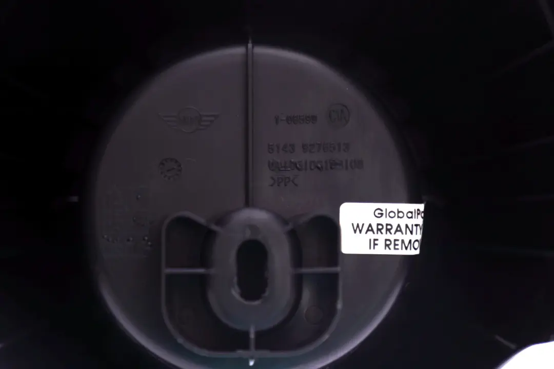 Uchwyt na kubki napoje tył tylny do MINI F56 o numerze 9276513 MINI F56 Uchwyt na kubki napoje tył tylny - SKU 9276513 - Numer Części 9276513