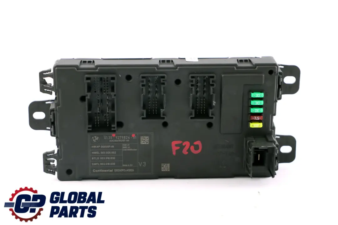  Módulo De Unidad De Control De Carrocería BMW F20 F21 F30 F31 F32 REM - SKU 9279824 - Número de pieza 9279824