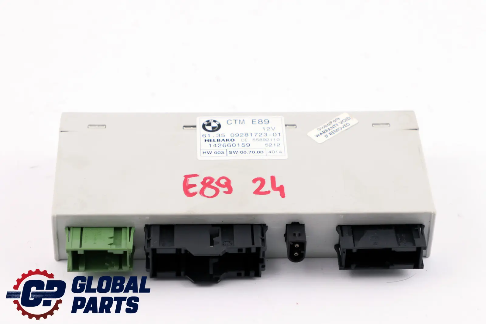 BMW Z4 E89 Roadster Cabrio Verdeckmodul CTM 09281723 9281723