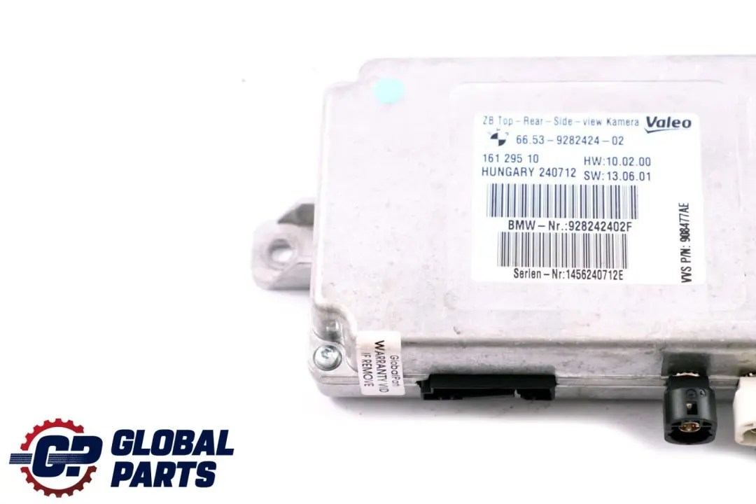 BMW F10 F30 Modulo unità controllo Top telecamera posteriore - SKU 9282424 - Numero di parte 9282424