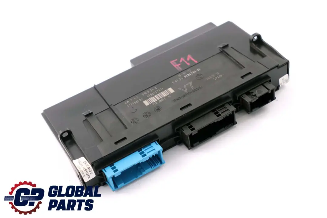 BMW F11 ECU Körper Steuerung Modul V7 Anschlussdose PL6 JBBFE III - SKU 9284284 - Teilenummer 9284284