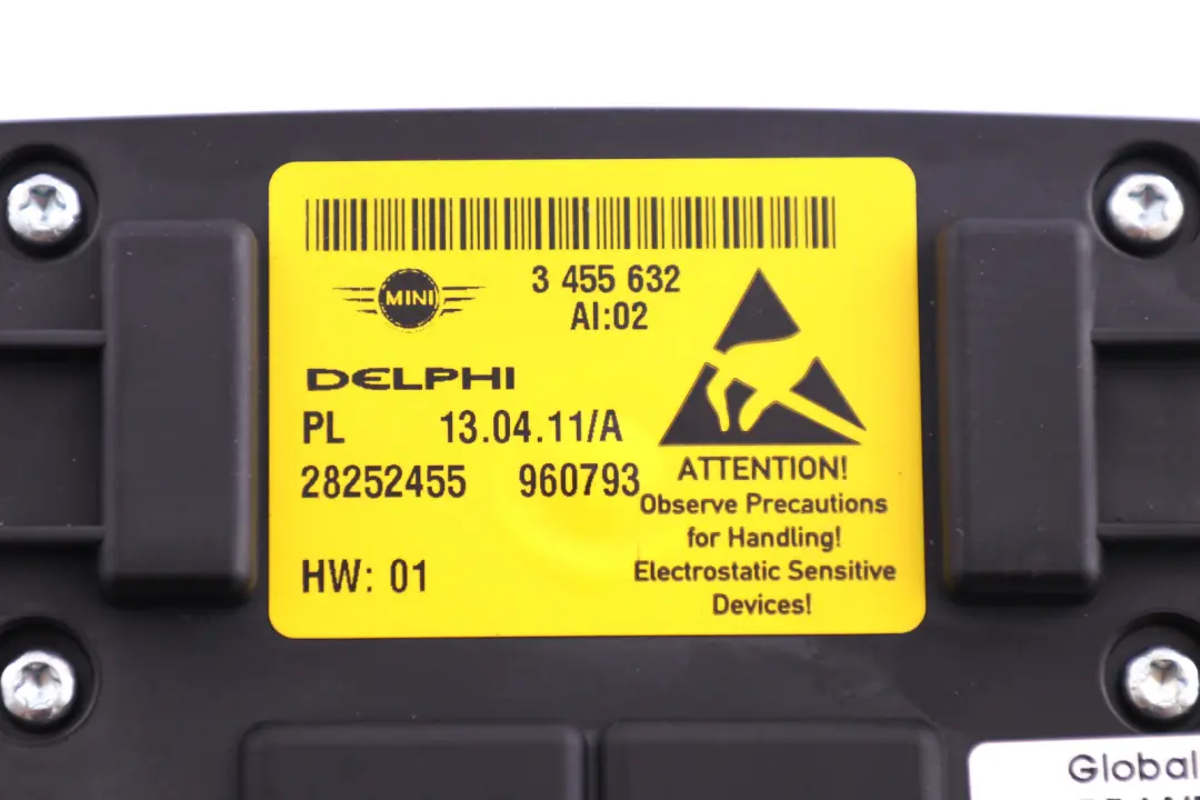 Dach Licht Schalter Bedien Einheit für Mini Cooper R55 R56 LCI R60 R61 mit Teilenummer 9284331 Mini Cooper R55 R56 LCI R60 R61 Dach Licht Schalter Bedien Einheit - SKU 9284331 - Teilenummer 9284331