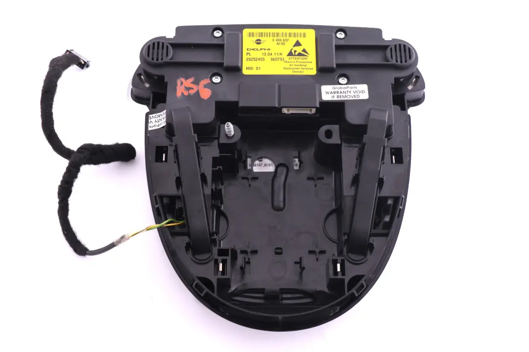 Interruttore Luci Tetto Unità Operativa per Mini Cooper R55 R56 LCI R60 R61 con numero di parte 9284331 Mini Cooper R55 R56 LCI R60 R61 Interruttore Luci Tetto Unità Operativa - SKU 9284331 - Numero di parte 9284331