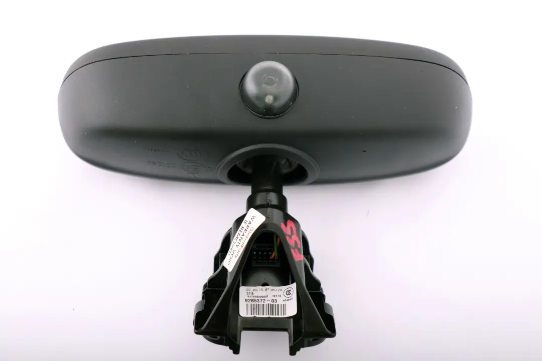 Mini Cooper F55 F56 F57 Retrovisor Interior Manual LED - SKU 9285372 - Número de pieza 9285372