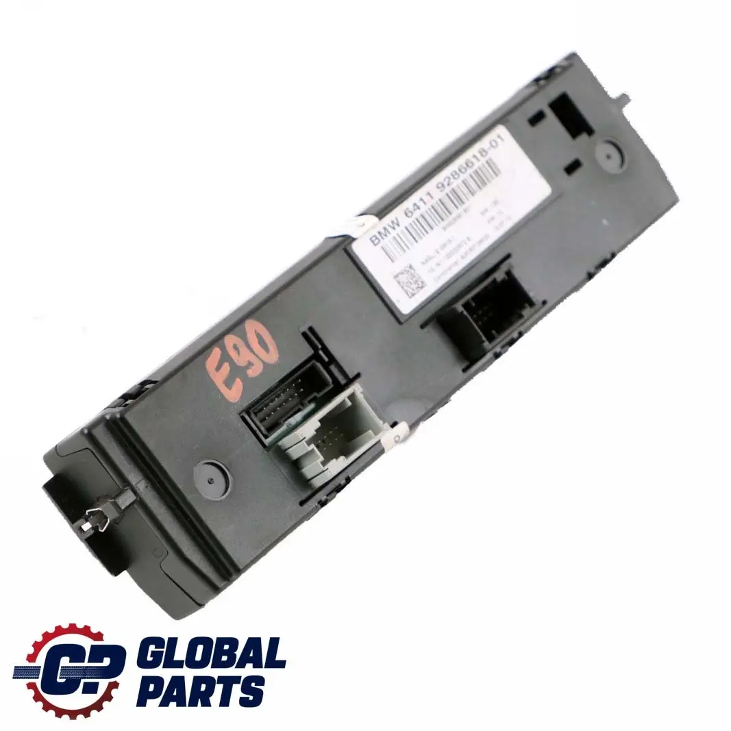BMW 1 3 er E81 E87 E90 E91 E92 Bedienteil Klimaanlage Schwarz - SKU 9286618 - Teilenummer 9221856