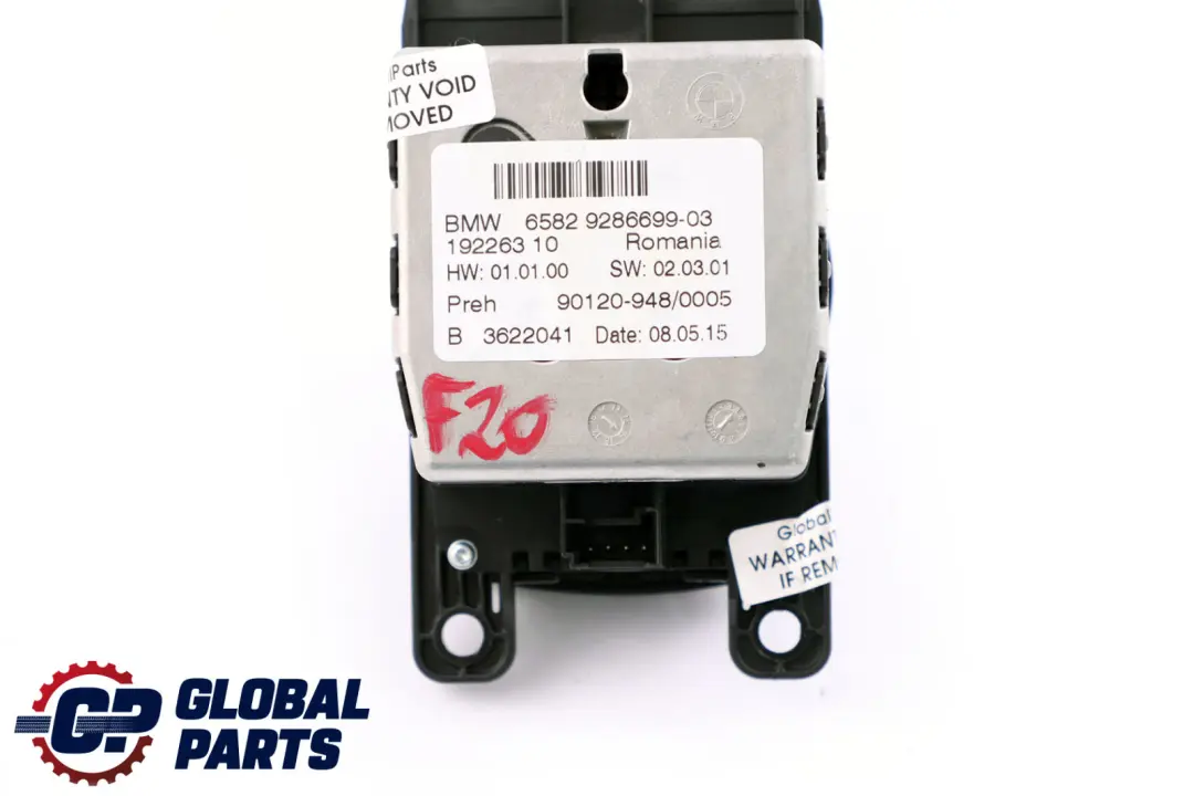 Botón Multifunción Interruptor Idrive Controlador para BMW F10 F11 F20 F21 con número de pieza 9286699 BMW F10 F11 F20 F21 Botón Multifunción Interruptor Idrive Controlador - SKU 9286699 - Número de pieza 9286699